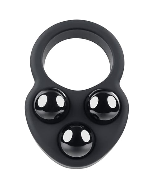 Evolved Novelties INC Gender X Workout Ring - Black Penis Toys