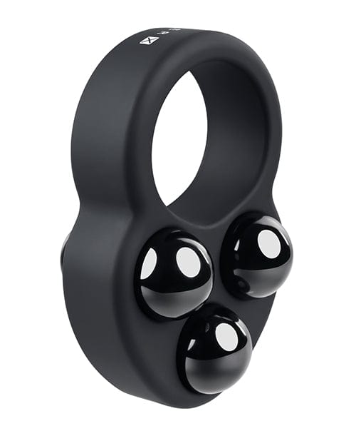 Evolved Novelties INC Gender X Workout Ring - Black Penis Toys