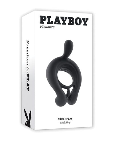 Evolved Novelties INC Playboy Pleasure Triple Play Cock Ring  - 2 Am Penis Toys
