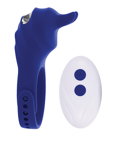 Evolved Novelties INC Zero Tolerance Adjustable Ring Fun - Blue Penis Toys