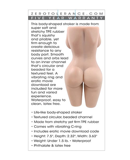 Evolved Novelties INC Zero Tolerance Body Language Penis Toys
