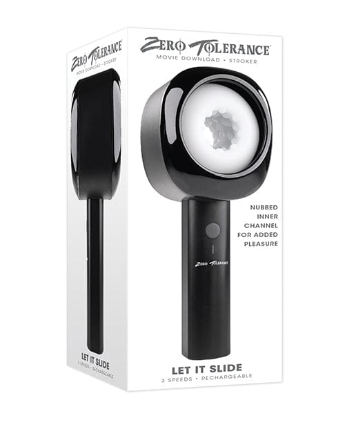 Evolved Novelties INC Zero Tolerance Let It Slide - Black Penis Toys