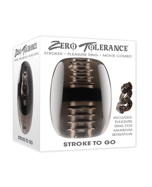 Evolved Novelties INC Zero Tolerance Stroke To Go - Black Penis Toys