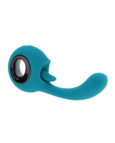 Evolved Novelties INC Evolved How Many Licks G-Spot Vibrator - Teal Vibrators