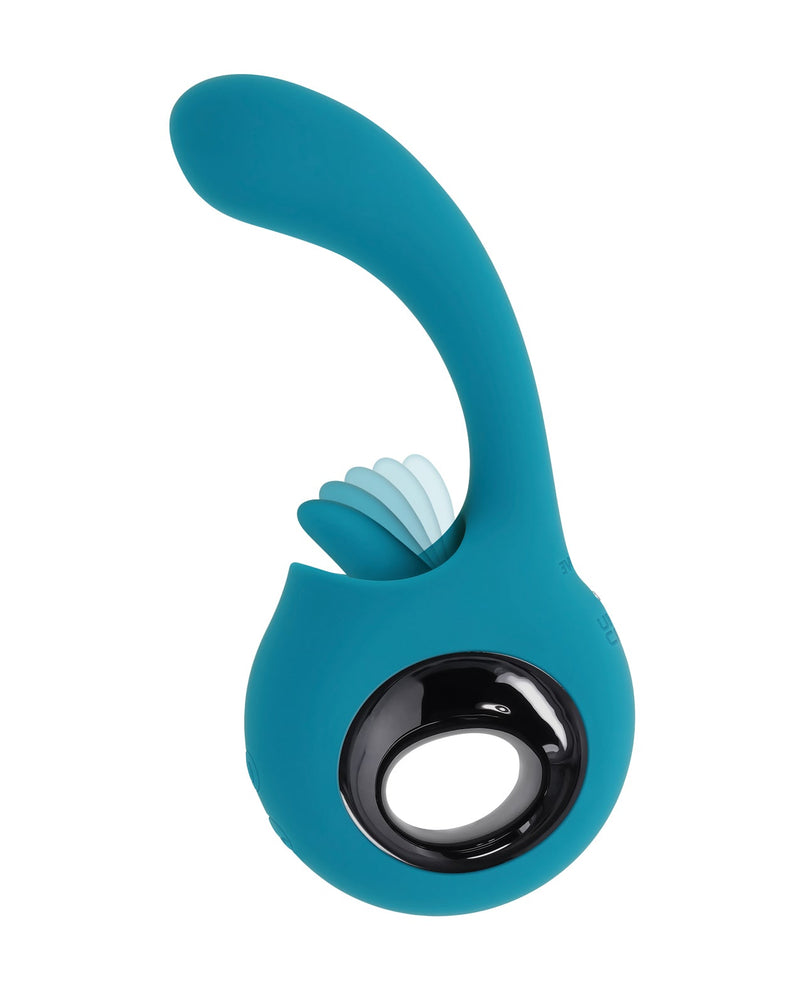 Evolved Novelties INC Evolved How Many Licks G-Spot Vibrator - Teal Vibrators