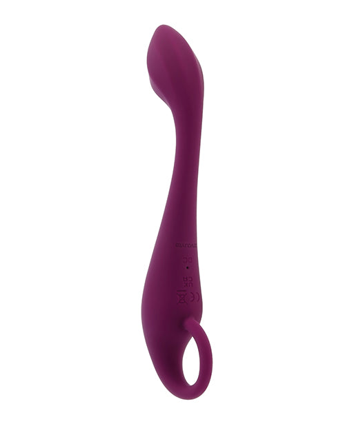 Evolved Novelties INC Evolved Lochness G G-Spot Vibe - Burgundy Vibrators