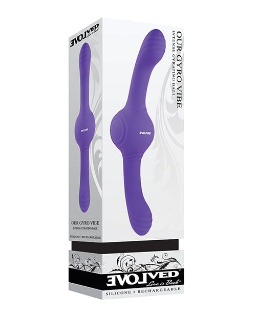 Evolved Novelties INC Evolved Our Gyro Vibe - Purple Vibrators