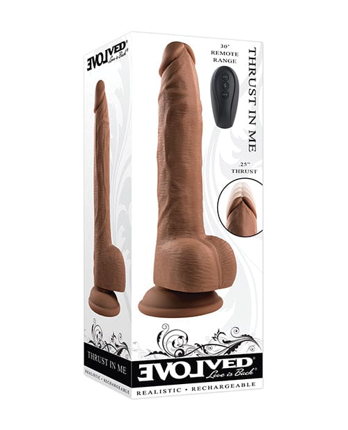 Evolved Novelties INC Evolved Thrust In Me - Dark Vibrators
