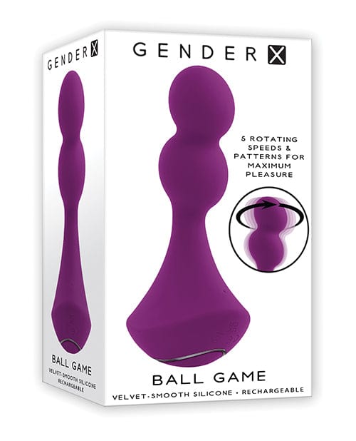 Evolved Novelties INC Gender X Ball Game - Purple Vibrators