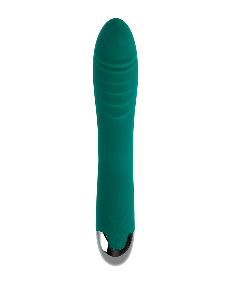 Evolved Novelties INC Gender X Pirouette Twirling Vibrator - Teal Vibrators