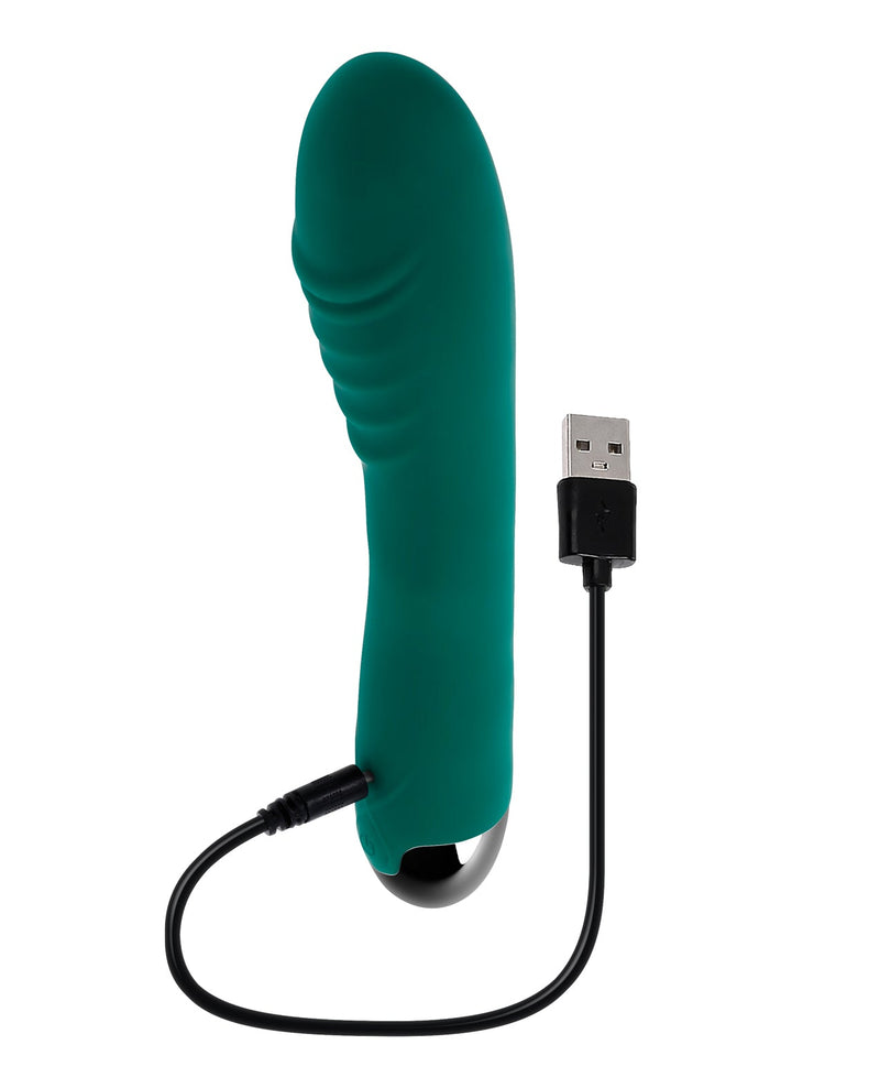 Evolved Novelties INC Gender X Pirouette Twirling Vibrator - Teal Vibrators