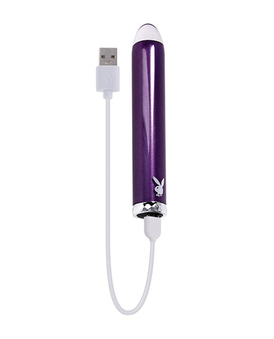 Evolved Novelties INC Playboy Pleasure Amethyst Vibrator - Acai Vibrators