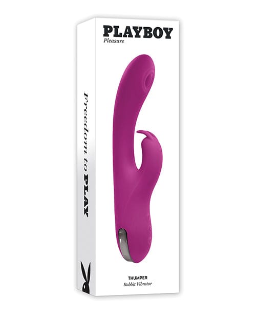 Evolved Novelties INC Playboy Pleasure Thumper Rabbit Vibrator - Wild Aster Vibrators