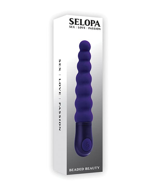 Evolved Novelties INC Selopa Beaded Beauty - Purple Vibrators