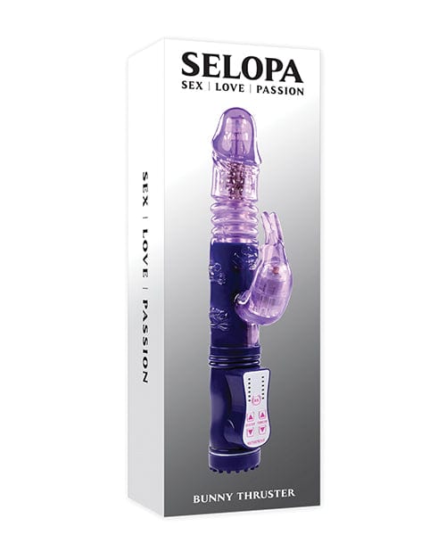 Evolved Novelties INC Selopa Bunny Thruster - Purple Vibrators
