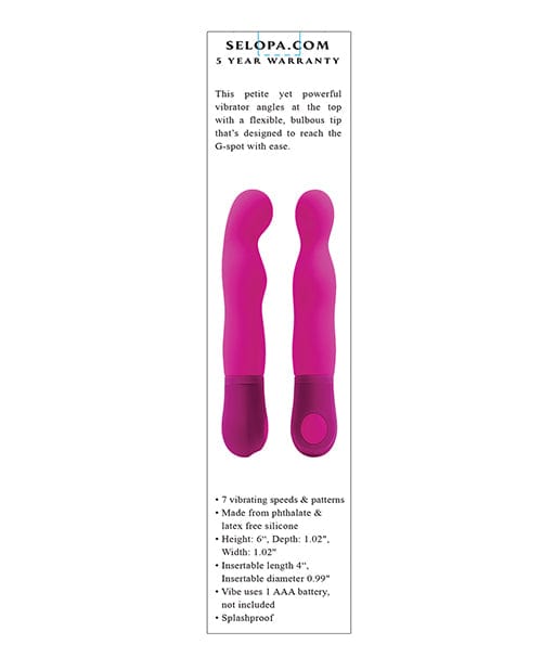 Evolved Novelties INC Selopa G Wow - Pink Vibrators