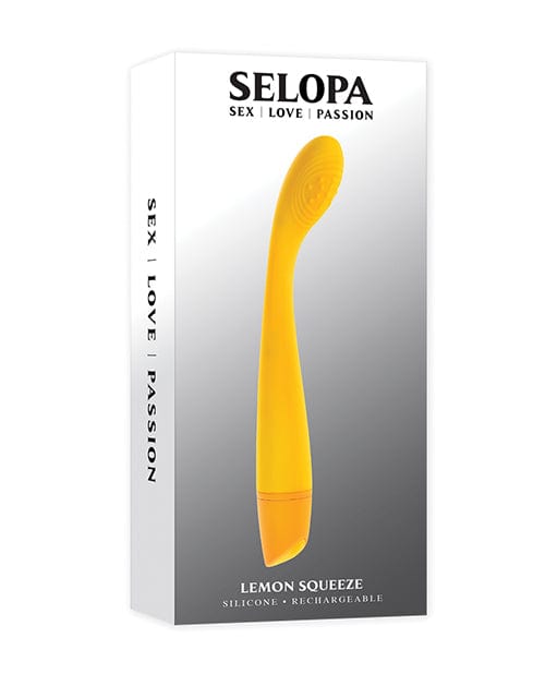 Evolved Novelties INC Selopa Lemon Squeeze - Yellow Vibrators