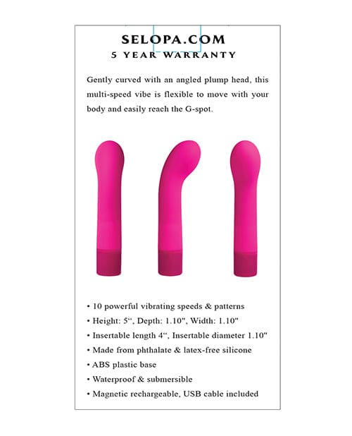 Evolved Novelties INC Selopa Paradise G - Pink Vibrators