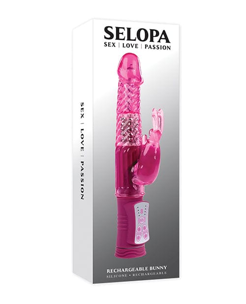 Evolved Novelties INC Selopa Rechargeable Bunny - Pink Vibrators