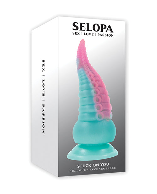 Evolved Novelties INC Selopa Stuck On You Tentacle Dildo - Multi Color Vibrators