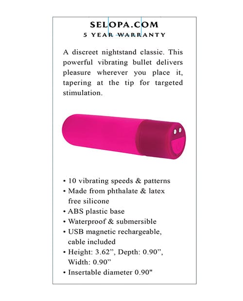 Evolved Novelties INC Selopa Tiny Temptation - Pink Vibrators