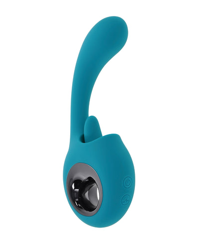 Evolved Novelties Evolved How Many Licks G-Spot Vibrator - Teal Vibrators