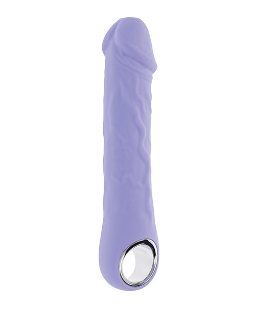 Evolved Novelties Evolved Purple Fantasy Realistic Vibrator - Purple Vibrators