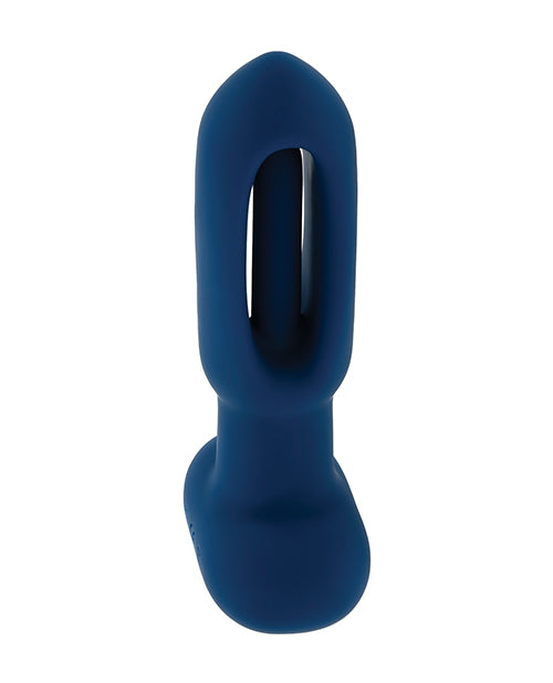 Evolved Novelties Evolved The Flapper Remote Controlled Clit Tickler &amp; Vibrator - Blue Vibrators