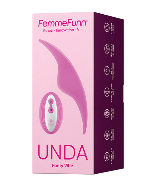 Femme Funn Femme Funn Unda Thin Panty Vibe - Pink Vibrators