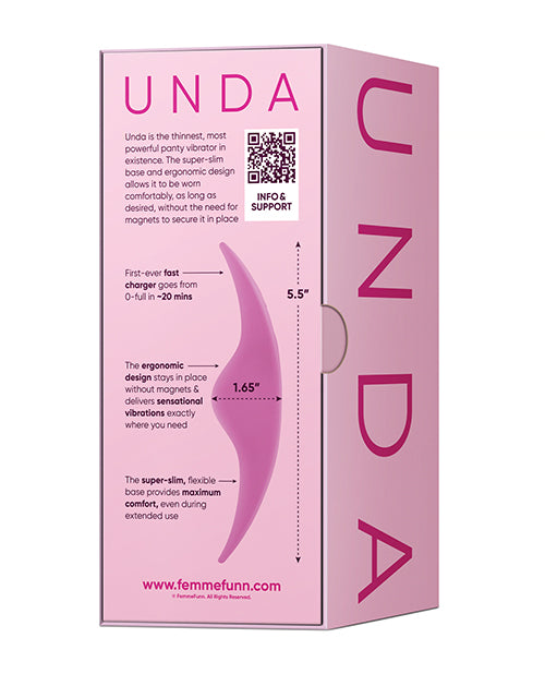 Femme Funn Femme Funn Unda Thin Panty Vibe - Pink Vibrators