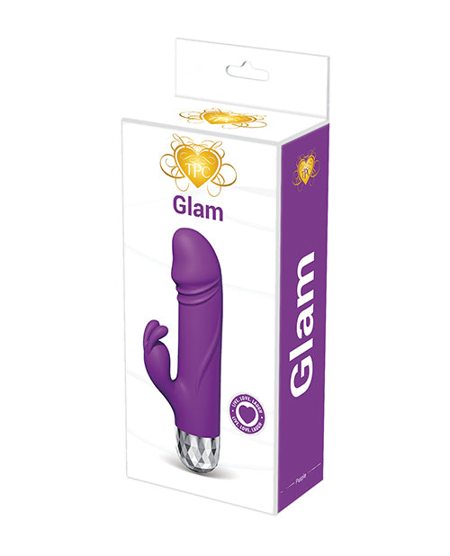 Full Circle Usa Glam Rabbit Bullet - Purple Vibrators