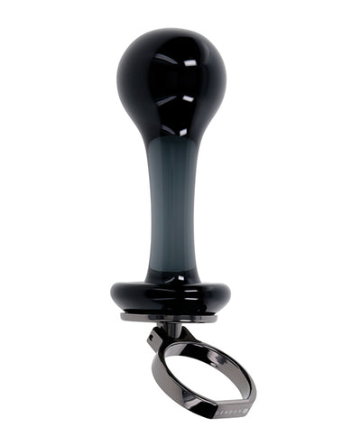 Gender X Gender X Blow Pop Glass Anal Plug - Black Anal Toys