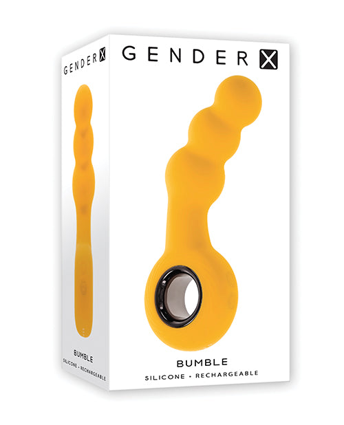 Gender X Gender X Bumble Angled Plug - Yellow Anal Toys