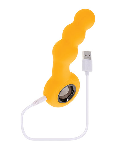 Gender X Gender X Bumble Angled Plug - Yellow Anal Toys