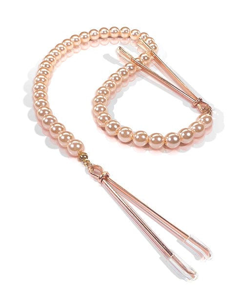 Global Novelties LLC Nixie Pearl Drop Tweezer Nipple Clamps Kink &amp; BDSM