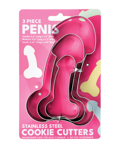 Good Egg Greetings LLC Cookie Cutter Sets - 3 pc Penis Novelties