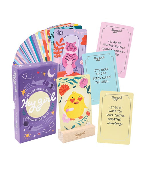 Good Egg Greetings LLC Hey Girl: Empowering & Sassy Affirmation Deck Novelties