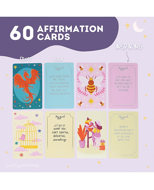 Good Egg Greetings LLC Hey Girl: Empowering &amp; Sassy Affirmation Deck Novelties