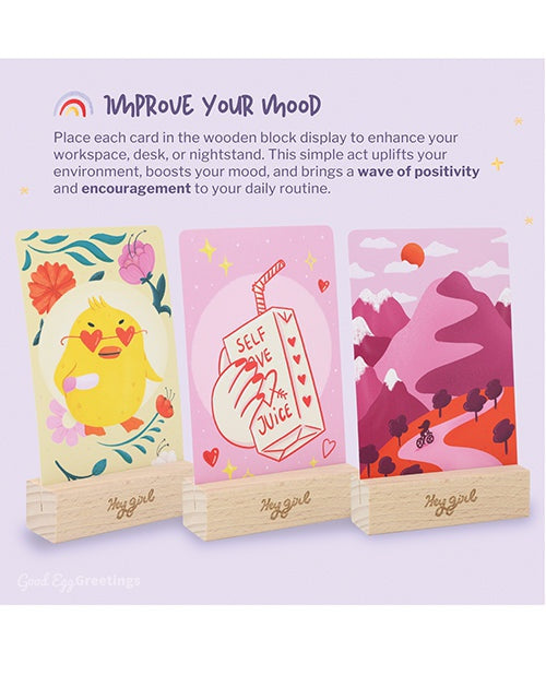 Good Egg Greetings LLC Hey Girl: Empowering &amp; Sassy Affirmation Deck Novelties