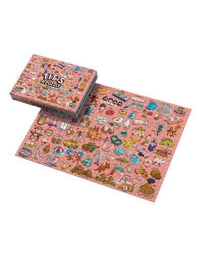 Good Egg Greetings LLC Tit's A Puzzle 1000 Piece Boob Themed Puzzle Novelties