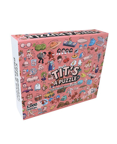 Good Egg Greetings LLC Tit's A Puzzle 1000 Piece Boob Themed Puzzle Novelties