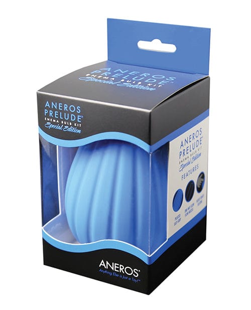 High Island Health-aneros Aneros Prelude Enema Special Edition Bulb Kit - Blue More