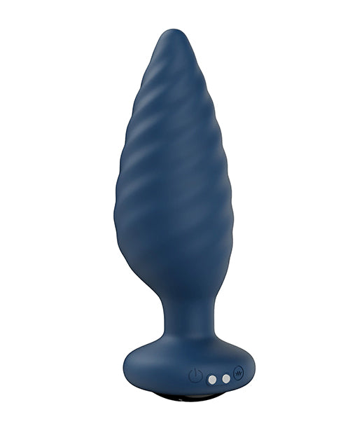 Honey Play Box Noah App-Controlled Rotating Butt Plug - Navy Blue Anal Toys