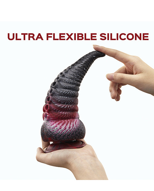 Honey Play Box Lava Tentacle Shape Suction Cup Dildo - Multi Color Dildos