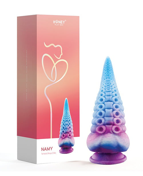 Honey Play Box Namy Tentacle Shape Suction Cup Dildo - Multi Color Dildos