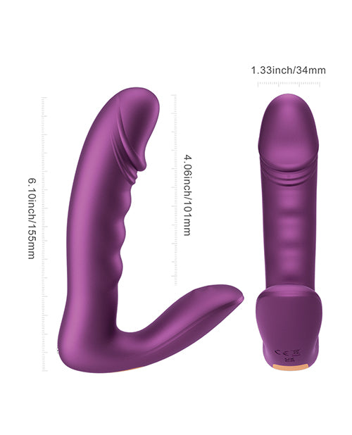 Honey Play Box RORA 2 Pressure Sensing App-Controlled Rotating G-Spot Vibrator &amp; Clitoral Stimulator Vibrators