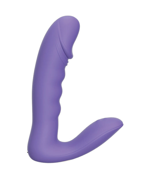 Honey Play Box RORA App-Controlled Rotating G-Spot Vibrator &amp; Clitoral Stimulator - Purple Vibrators