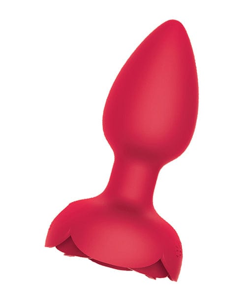 Rosebud Tushy Light Up Butt Plug - Red OrchidToys.com Rosebud Tushy Light Up Butt Plug - Red OrchidToys.com