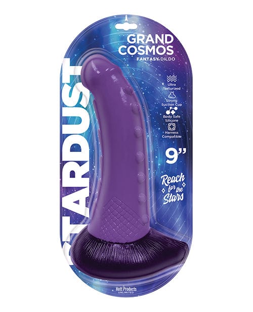 Hott Products Stardust Grand Cosmos 7" Dildo - Purple Dildos