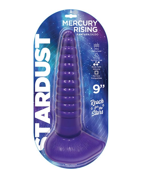 Hott Products Stardust Mercury Rising 7" Dildo - Purple Dildos